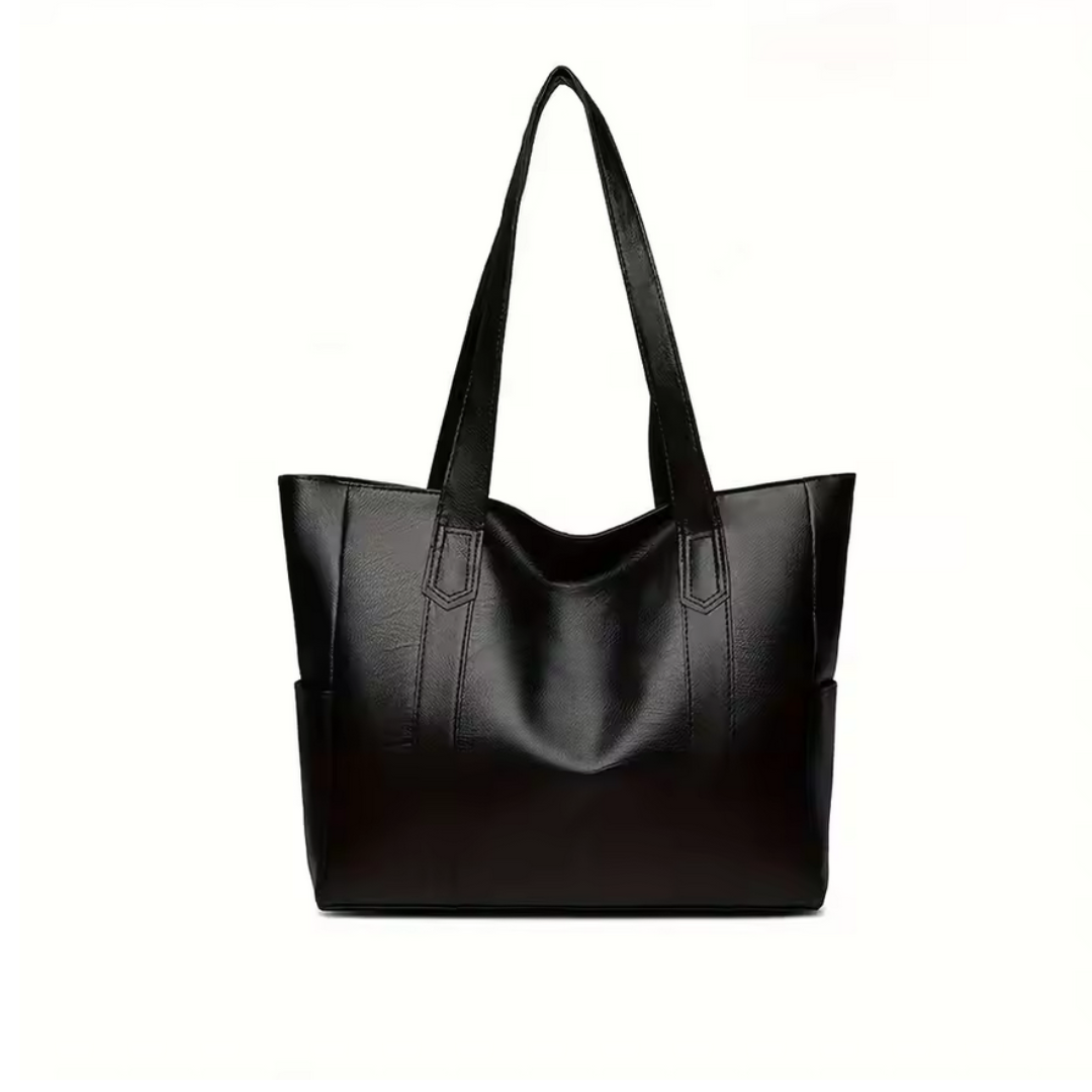 LYDIA Vintage Faux Leather Tote Bag